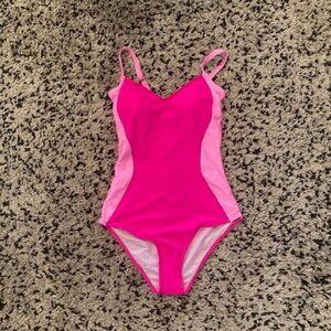 Hot Pink Brand New swimsuit Size Small Lattice back adjustable Straps Cups